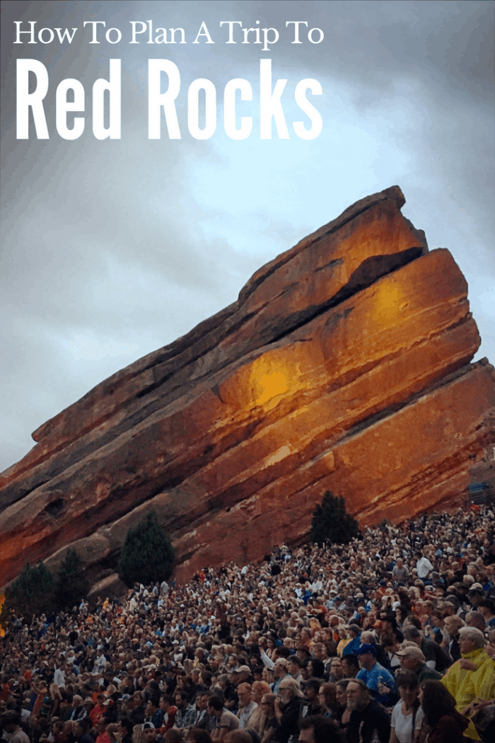 Red Rocks Amphitheatre General Admission Seating Chart