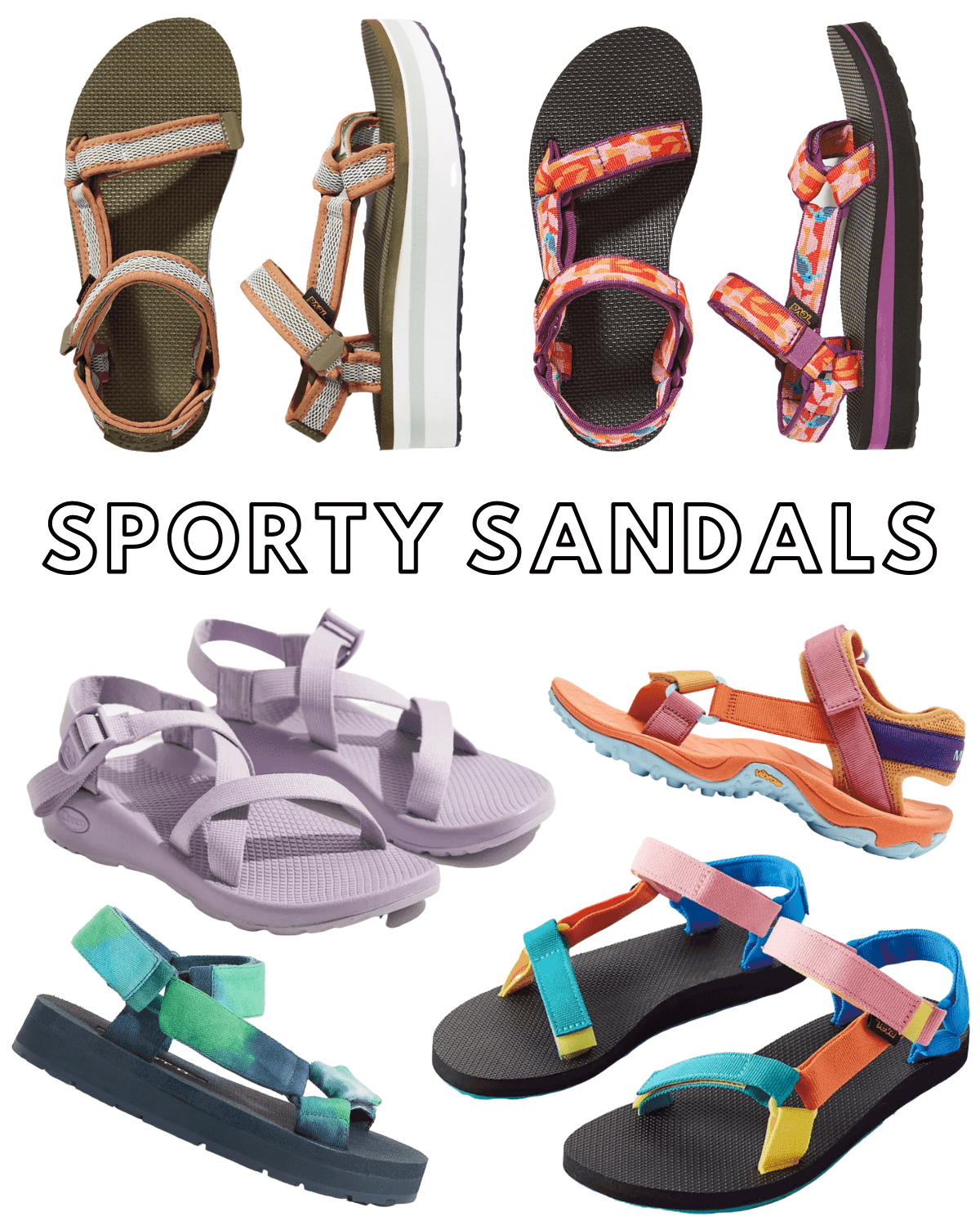 Sporty Sandals For Summer - Blue 